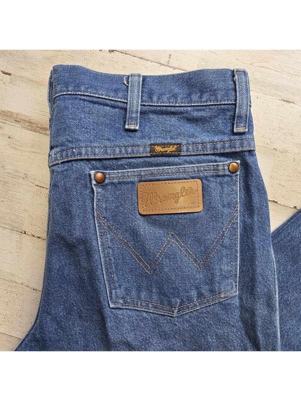 Wrangler Cowboy Cut 936PWD Jeans Men's 33x30 *Fits 32x27.5 Denim - Picture 2 of 9